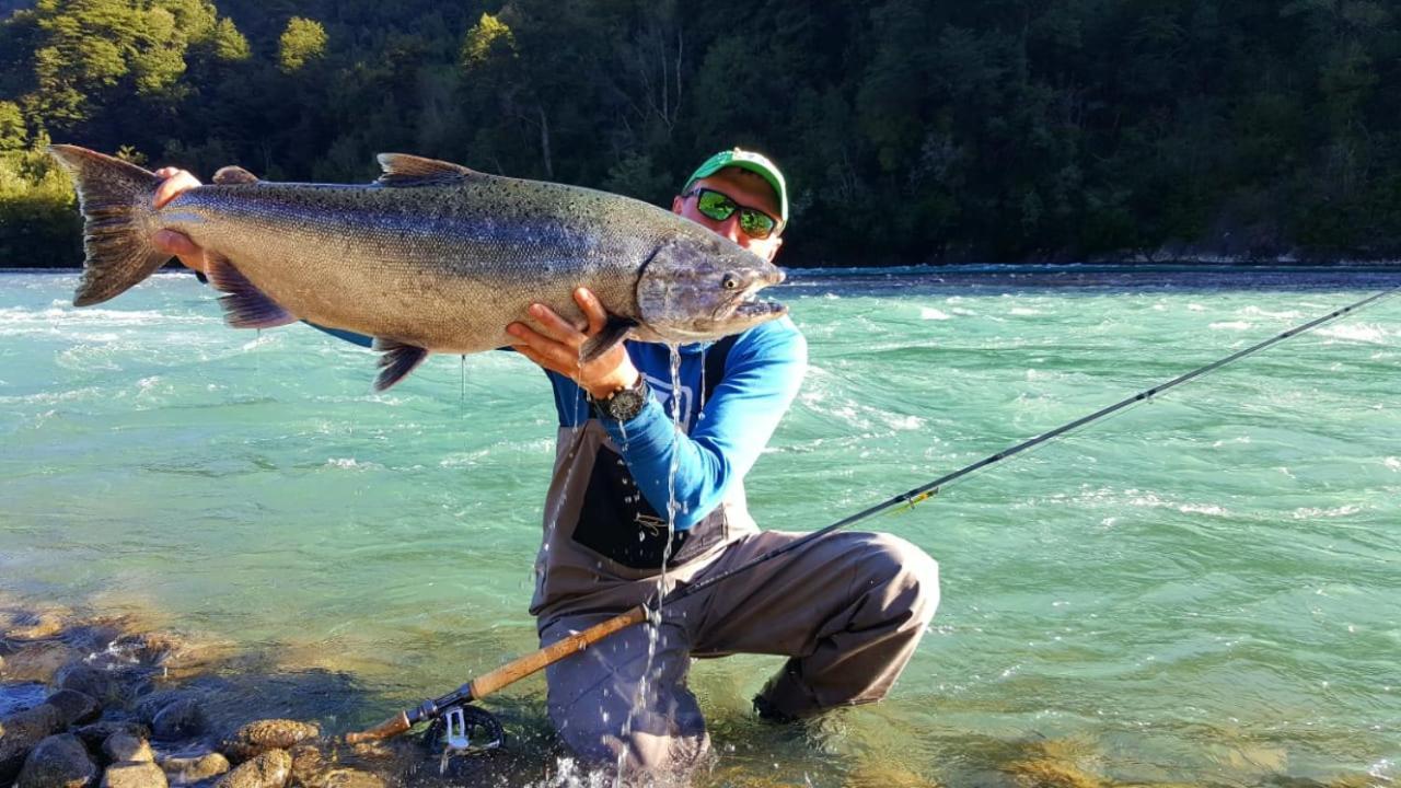 Cabanas Nutrias Patagonicas Puelo River Bagian luar foto